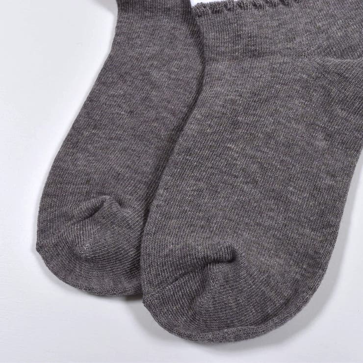 フラワー ジャガード ライン クルー ソックス (11~24cm) | BeBe | 詳細画像4 