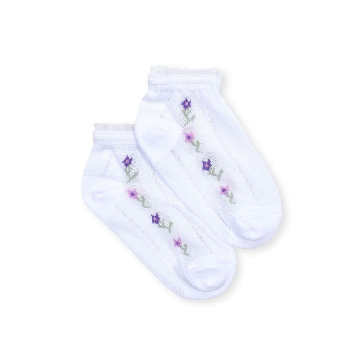 花柄チュール付きアンクルソックス(11~24cm) | BeBe | 詳細画像7 