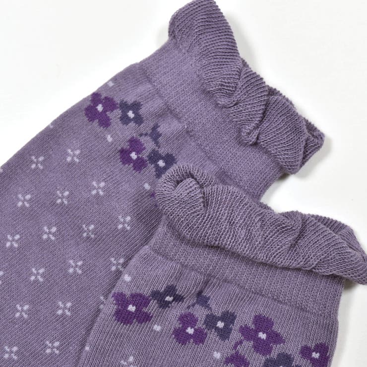 サイド花柄レギンスセット(80~140cm) | BeBe | 詳細画像7 