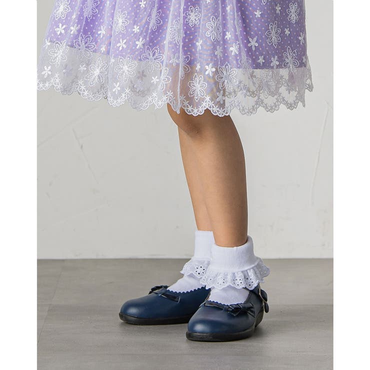 フォーマル レース クルー ソックス (11~24cm) | BeBe | 詳細画像2 