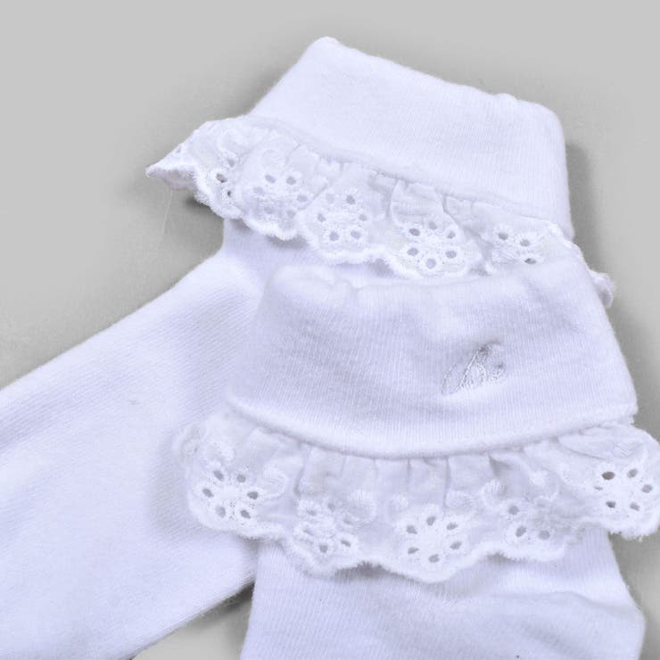 フォーマル レース クルー ソックス (11~24cm) | BeBe | 詳細画像6 