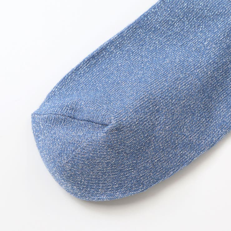 チャーム付きリボンラメクルーソックス(11~24cm) | BeBe | 詳細画像5 