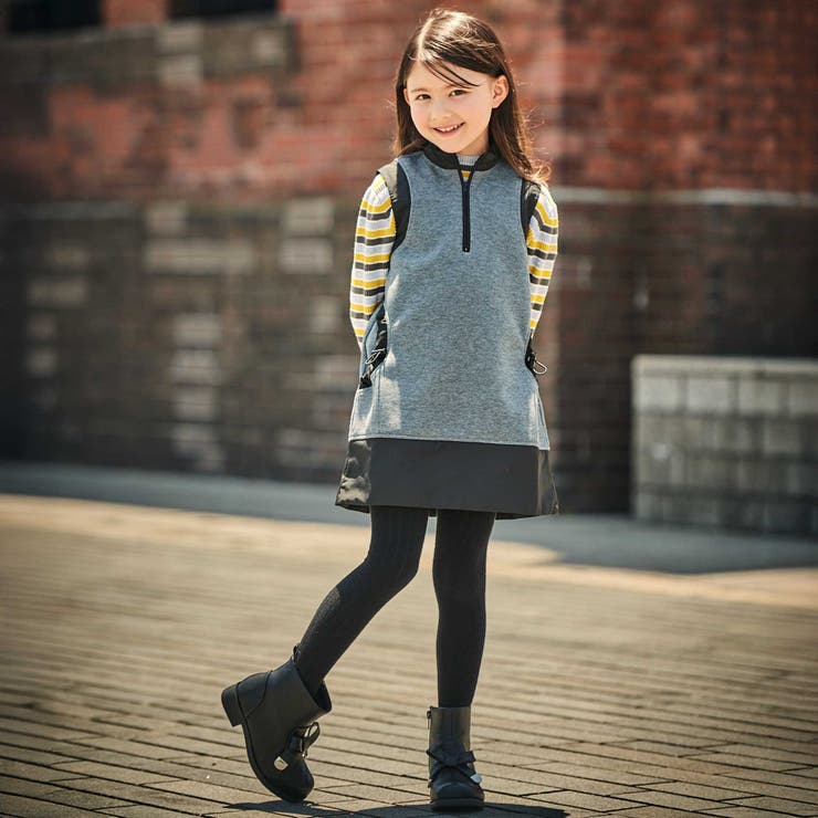 サイドリボンリブタイツ(80~140cm) | BeBe | 詳細画像7 