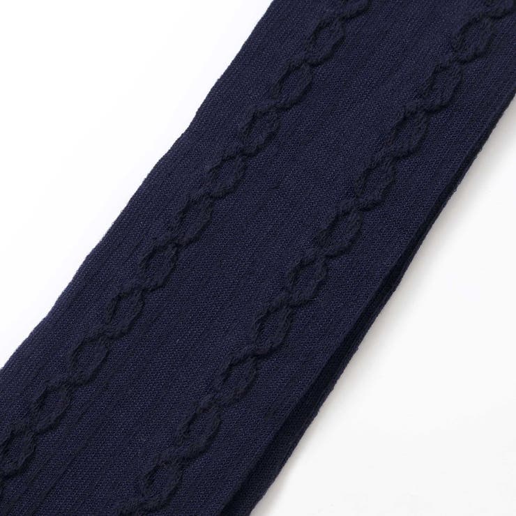 ケーブル編みレギンス+フリルクルーソックスセット(80~140cm) | BeBe | 詳細画像7 