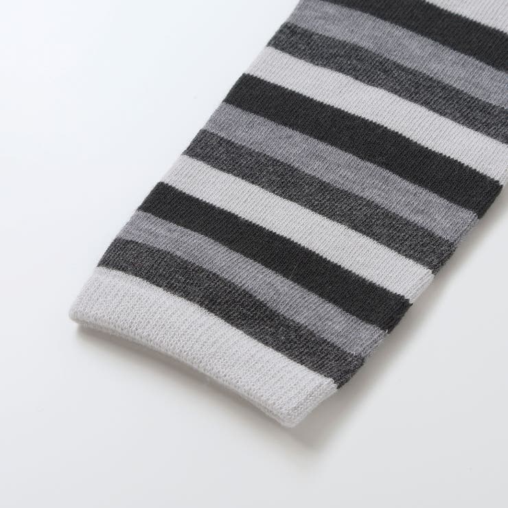 マルチボーダーレギンス+ショートルーズソックスセット(80~140cm) | BeBe | 詳細画像5 