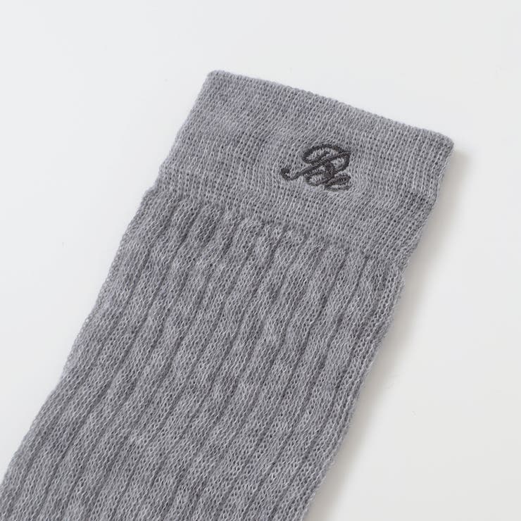 マルチボーダーレギンス+ショートルーズソックスセット(80~140cm) | BeBe | 詳細画像6 