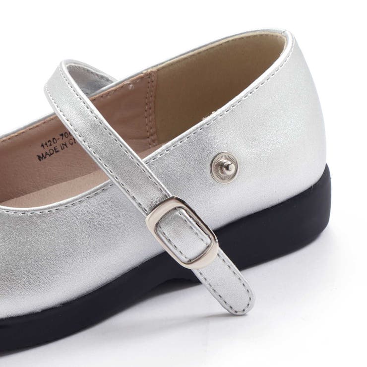 ラメリボンストラップシューズ(17~21cm) | BeBe | 詳細画像5 