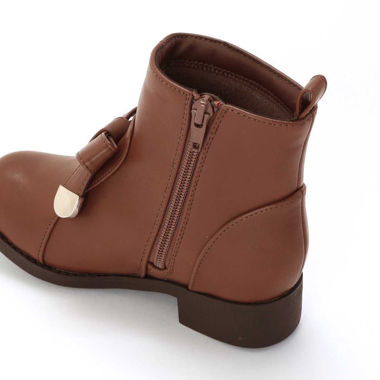 メタルポイントリボンショートブーツ(16~21cm) | BeBe | 詳細画像10 