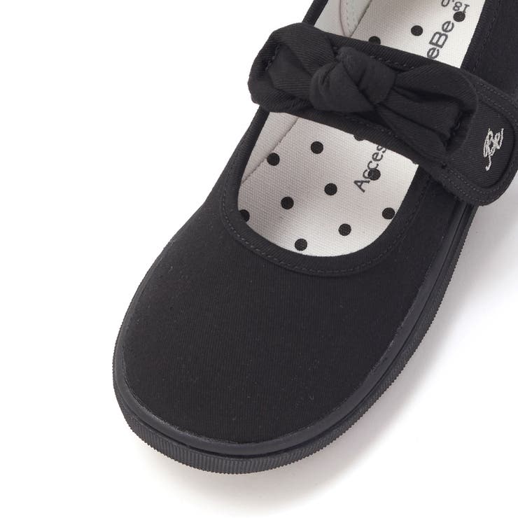 リボン付きベルクロストラップシューズ(13~19cm) | BeBe | 詳細画像4 