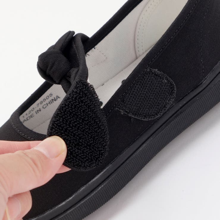 リボン付きベルクロストラップシューズ(13~19cm) | BeBe | 詳細画像7 