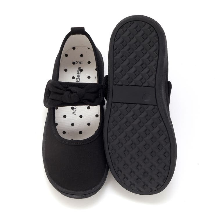 リボン付きベルクロストラップシューズ(13~19cm) | BeBe | 詳細画像8 