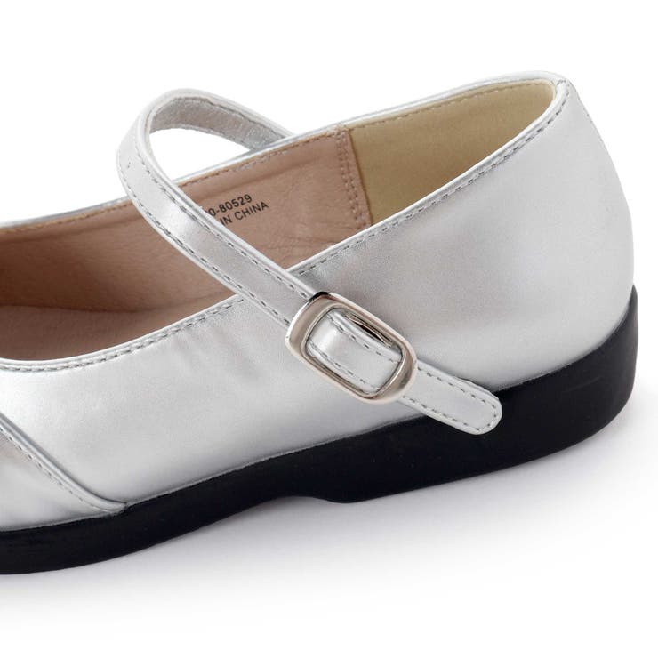 ギャザーリボンストラップシューズ(17~21cm) | BeBe | 詳細画像11 