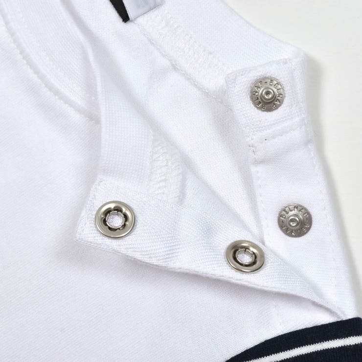 ひよこ水兵プリント切り替えTシャツ+パンツセット(80~90cm) | BeBe | 詳細画像7 