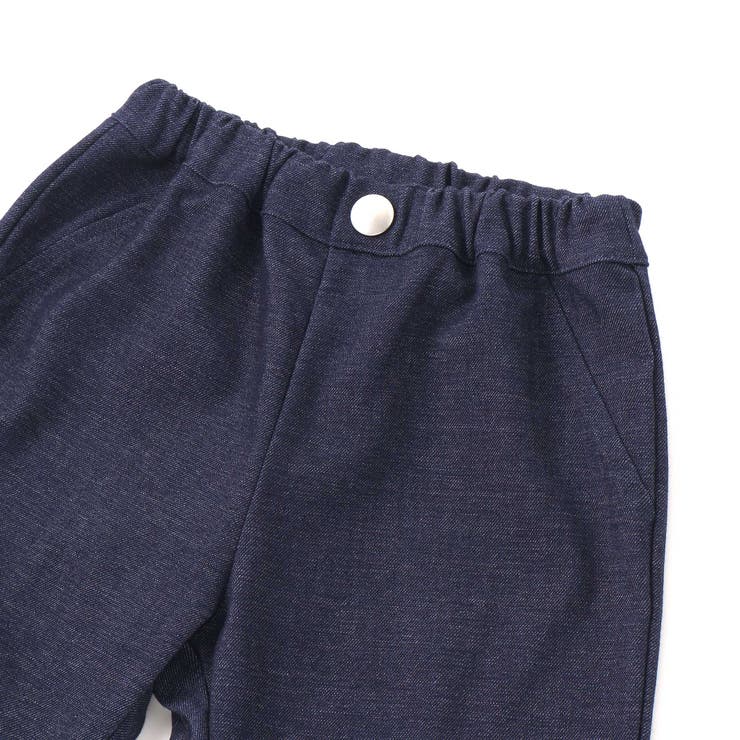 Oursプリント長袖Tシャツ+ストレッチデニムジョガーパンツ 2点セット | BeBe | 詳細画像15