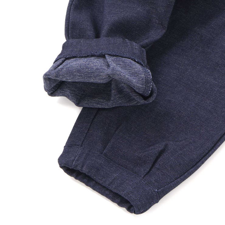 Oursプリント長袖Tシャツ+ストレッチデニムジョガーパンツ 2点セット | BeBe | 詳細画像18