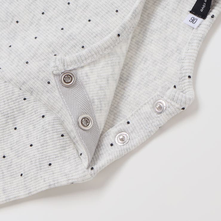 シャツコールビスチェ+ドット長袖Tシャツセット(90~100cm) | BeBe | 詳細画像10 