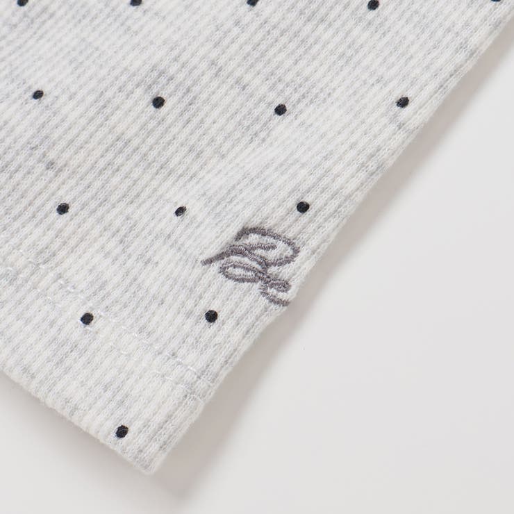 シャツコールビスチェ+ドット長袖Tシャツセット(90~100cm) | BeBe | 詳細画像12 