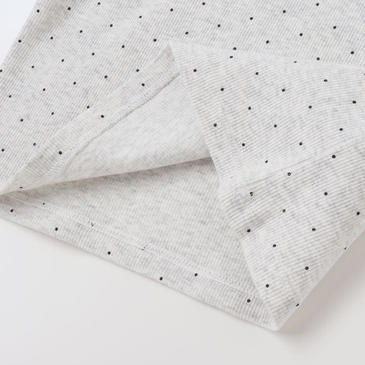 シャツコールビスチェ+ドット長袖Tシャツセット(90~100cm) | BeBe | 詳細画像13 
