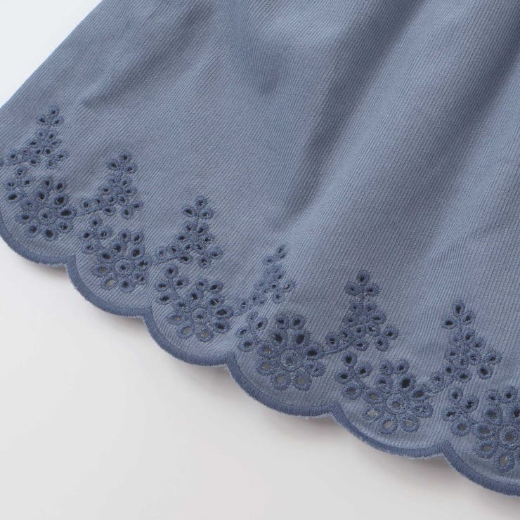 シャツコールビスチェ+ドット長袖Tシャツセット(90~100cm) | BeBe | 詳細画像17 