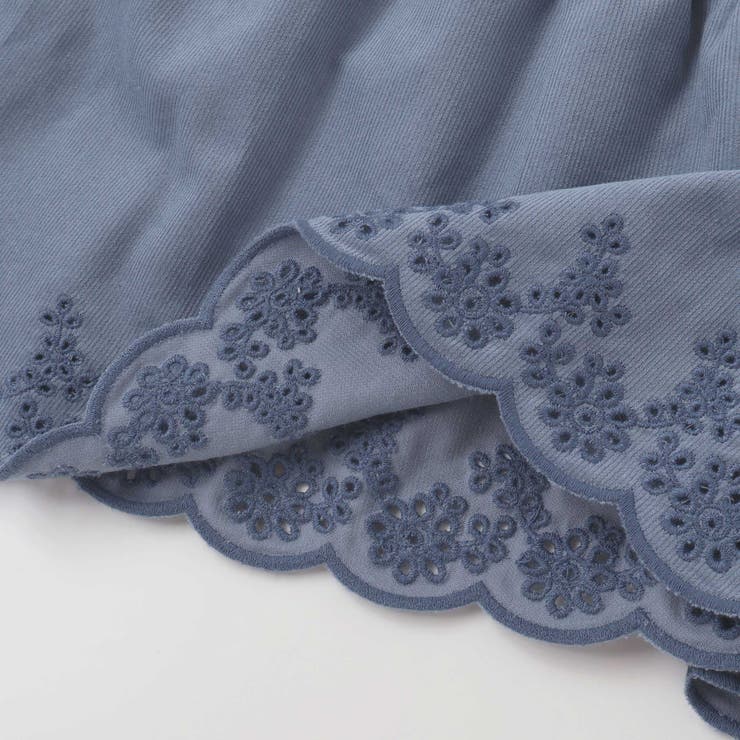 シャツコールビスチェ+ドット長袖Tシャツセット(90~100cm) | BeBe | 詳細画像18 