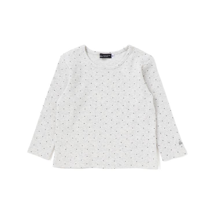 シャツコールビスチェ+ドット長袖Tシャツセット(90~100cm) | BeBe | 詳細画像6 