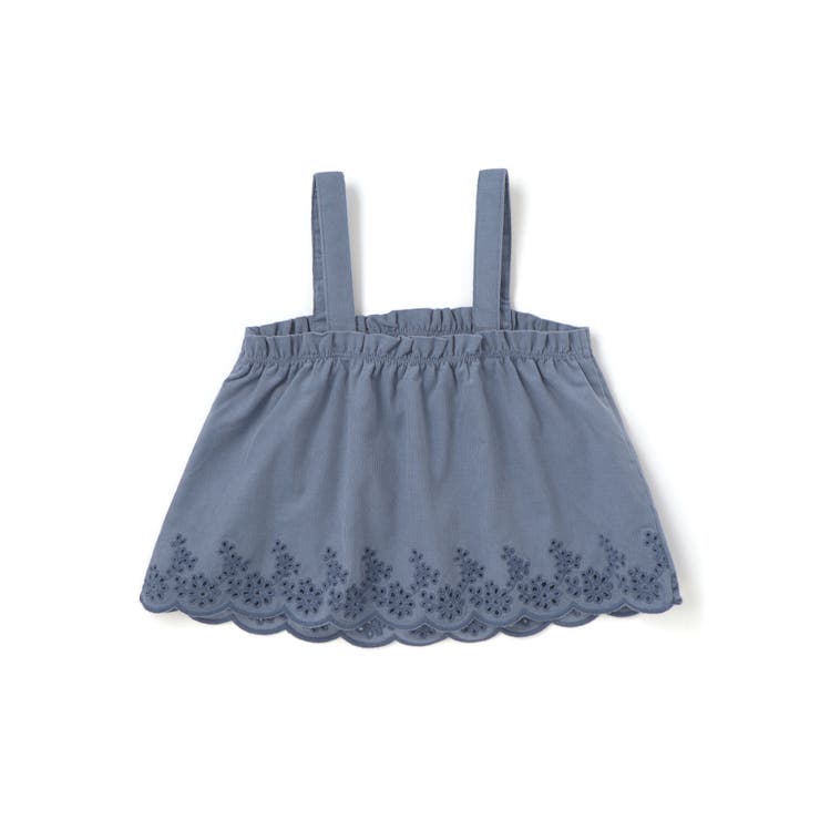 シャツコールビスチェ+ドット長袖Tシャツセット(90~100cm) | BeBe | 詳細画像8 