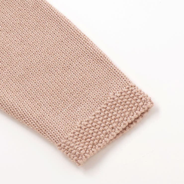クルーネック長袖ニットカーディガン(80~100cm) | BeBe | 詳細画像10 