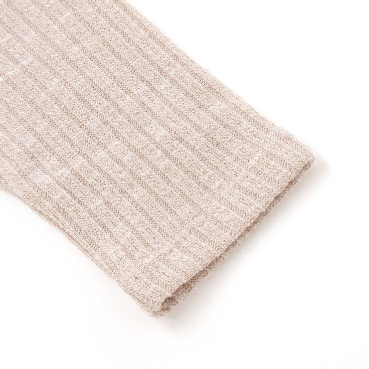 メランジテレコ長袖カーディガン(80~100cm) | BeBe | 詳細画像9 