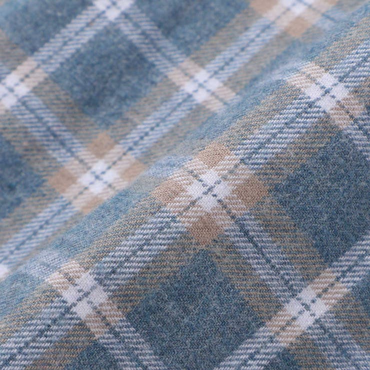 先染めネルチェック長袖シャツ(90~100cm) | BeBe | 詳細画像14 