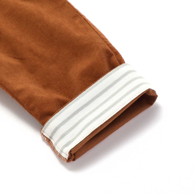 シャツコール裾ボーダーテーパードパンツ(80~100cm) | BeBe | 詳細画像11