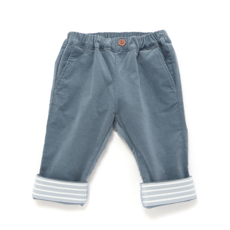 シャツコール裾ボーダーテーパードパンツ(80~100cm) | BeBe | 詳細画像12