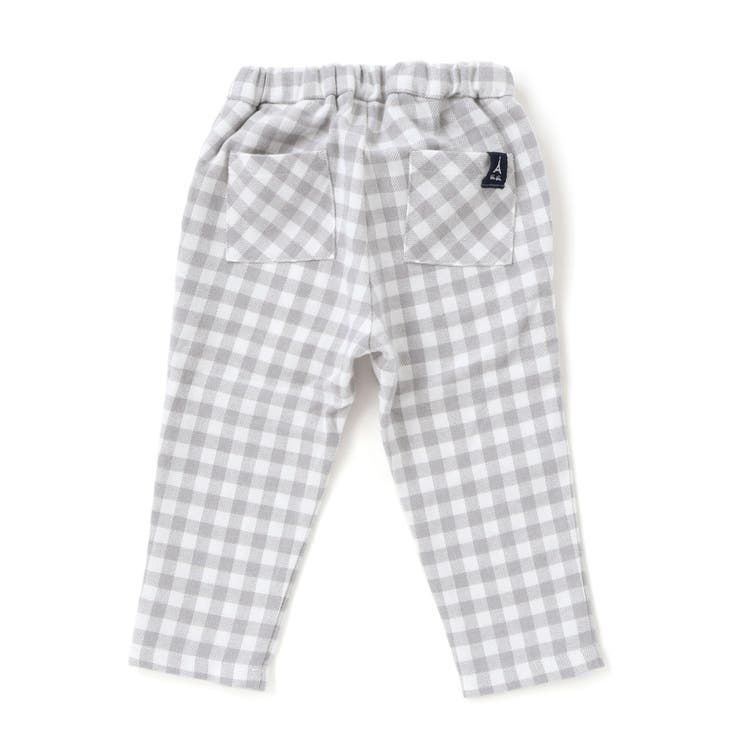 【お揃い】ネルギンガムチェックロングパンツ(80~100cm) | BeBe | 詳細画像7 