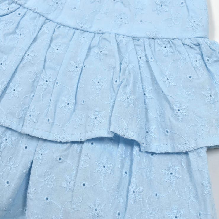 フラワーレースティアードキュロットパンツ(80~90cm) | BeBe | 詳細画像14 