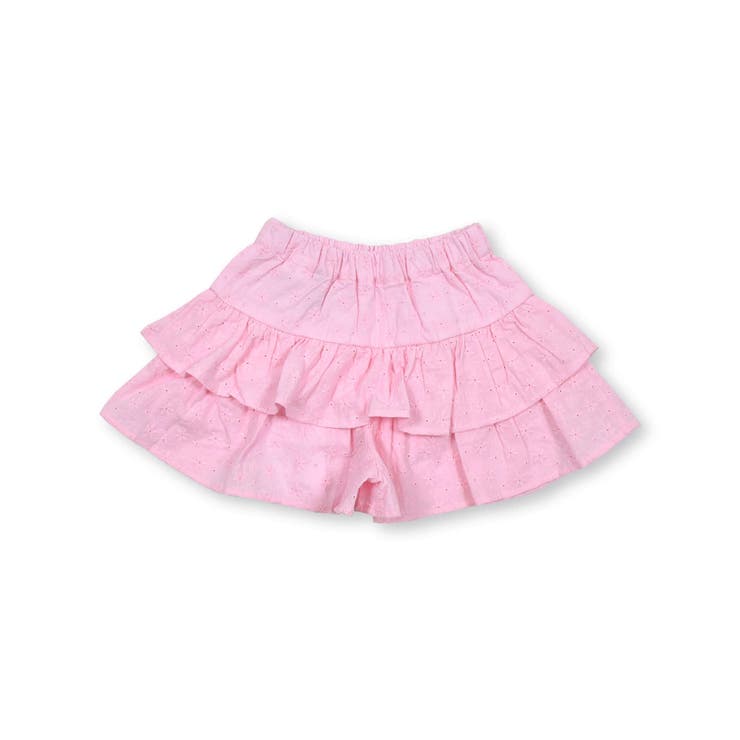 フラワーレースティアードキュロットパンツ(80~90cm) | BeBe | 詳細画像5 