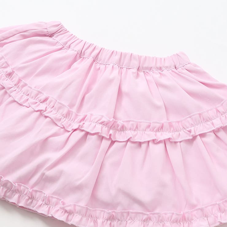 シャンブレーフリルブルマドッキングスカート(80~90cm) | BeBe | 詳細画像3 