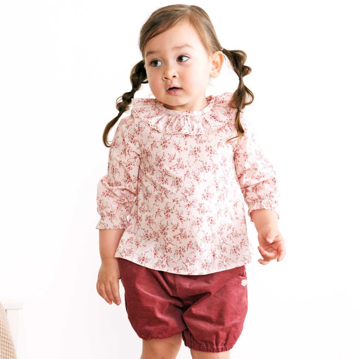 シャツコールカボチャパンツ(80~100cm) | BeBe | 詳細画像4 