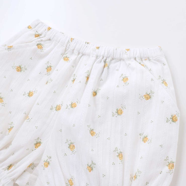 【お揃い】花柄裾レースフリルブルマ(80~90cm) | BeBe | 詳細画像10 