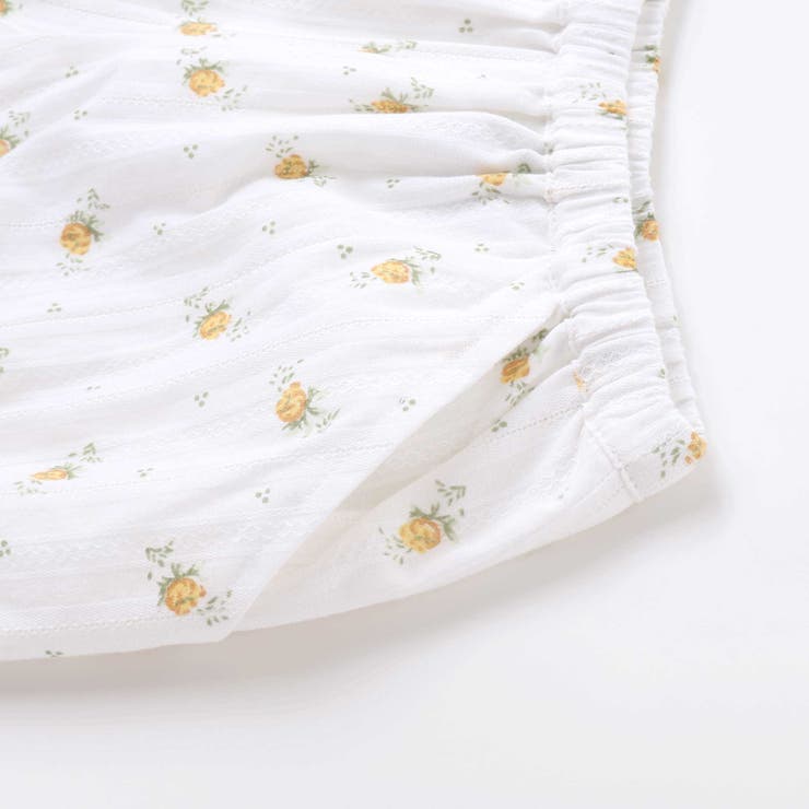 【お揃い】花柄裾レースフリルブルマ(80~90cm) | BeBe | 詳細画像11 