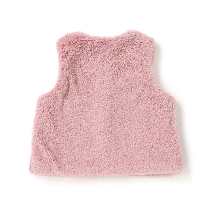 リボンモチーフボアベスト(90~100cm) | BeBe | 詳細画像5 