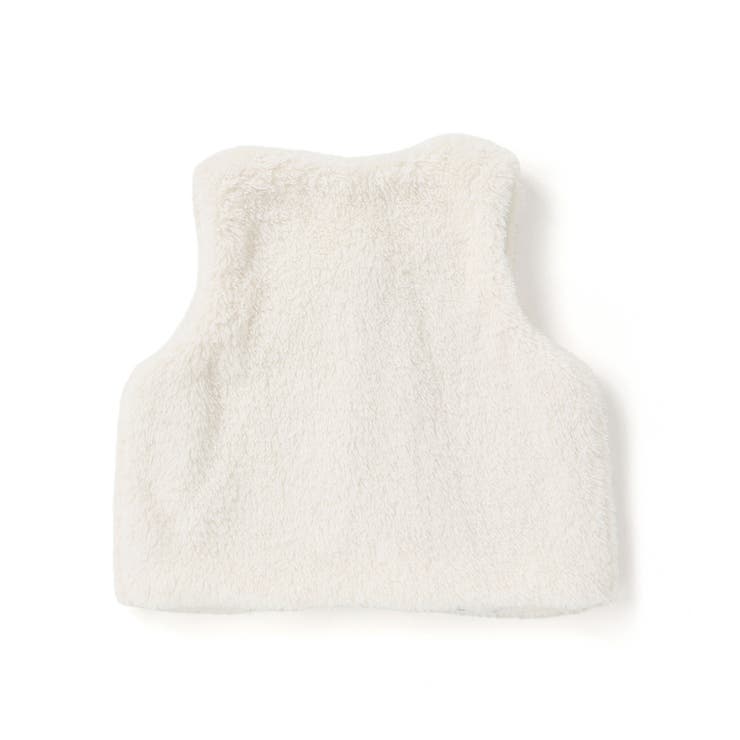 リボンモチーフボアベスト(90~100cm) | BeBe | 詳細画像7 