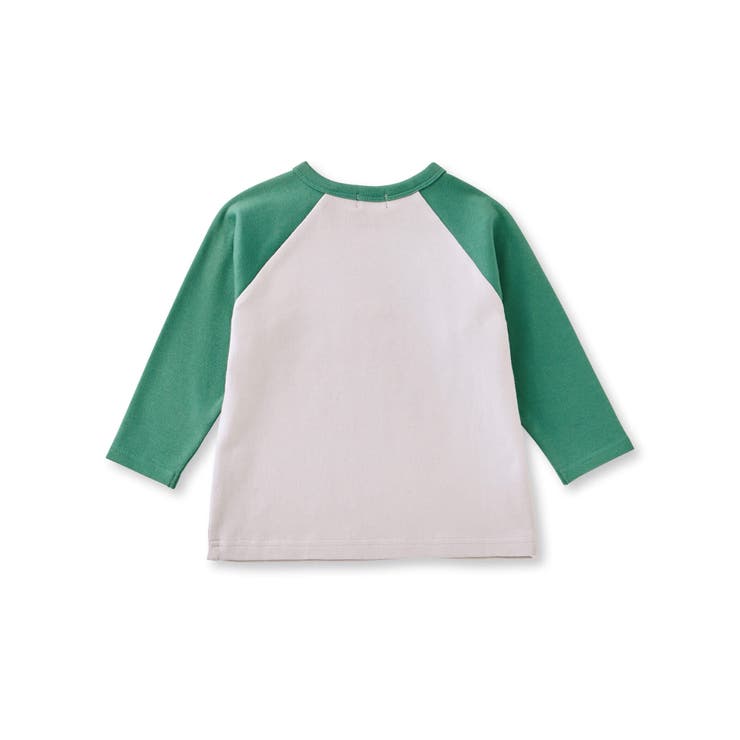 ラグランスリーブサイクリングくま長袖Tシャツ(80~90cm)[品番