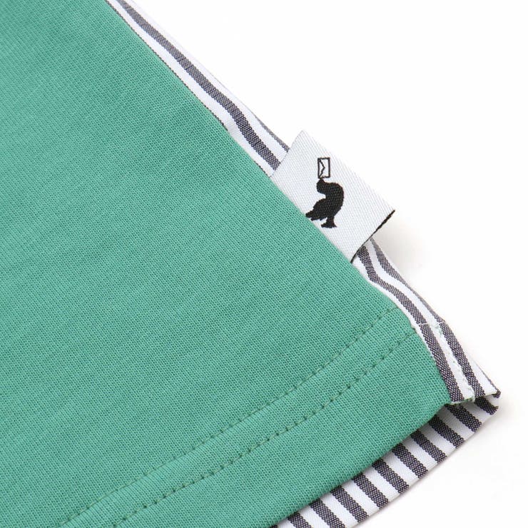 ネクタイプリントブロード切替半袖Tシャツ(80~90cm) | BeBe | 詳細画像14 