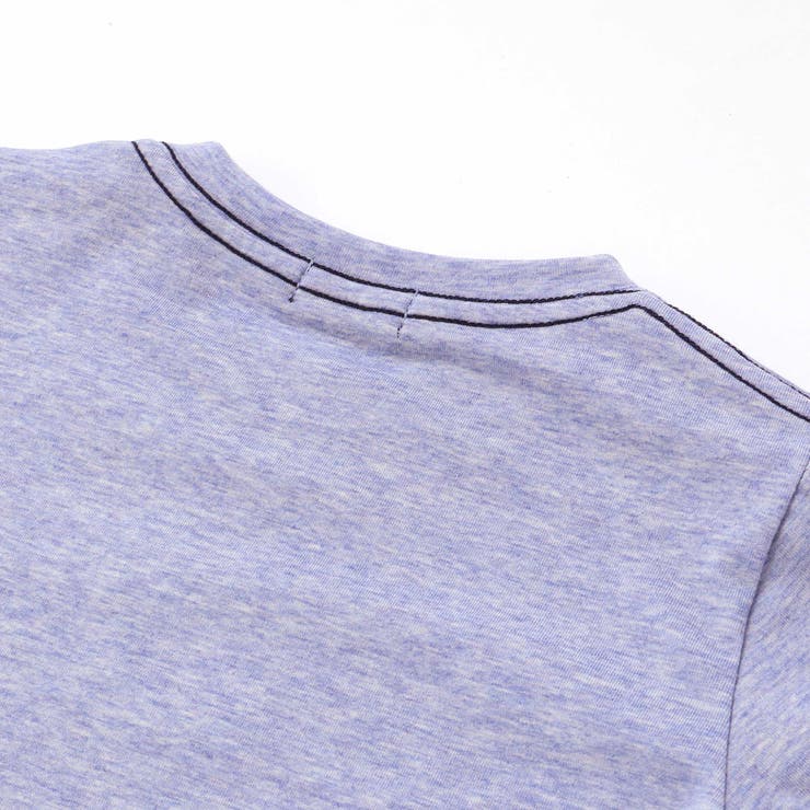 メランジ天竺車プリント半袖Tシャツ(80~100cm) | BeBe | 詳細画像15 