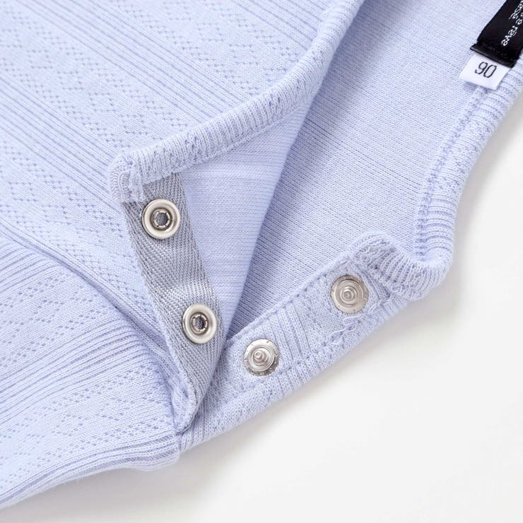 針抜きローズ刺しゅう長袖Tシャツ(80~100cm) | BeBe | 詳細画像11 