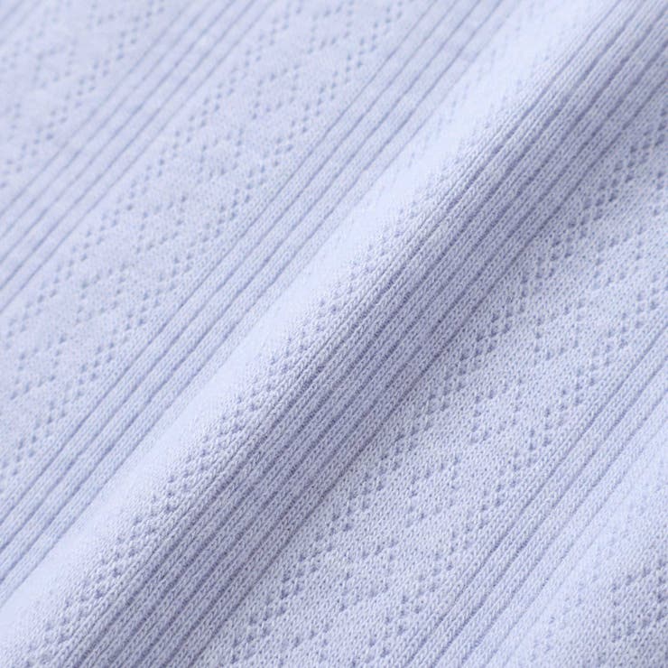 針抜きローズ刺しゅう長袖Tシャツ(80~100cm) | BeBe | 詳細画像15 