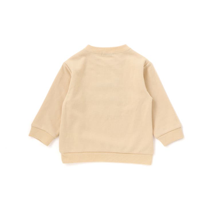 カノコチェーンステッチロゴ長袖Tシャツ(80~100cm) | BeBe | 詳細画像2 