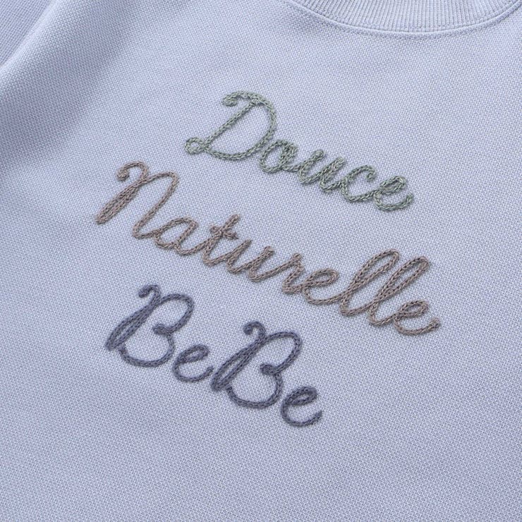 カノコチェーンステッチロゴ長袖Tシャツ(80~100cm) | BeBe | 詳細画像7 