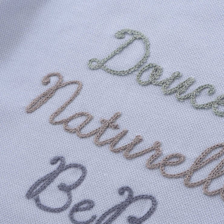 カノコチェーンステッチロゴ長袖Tシャツ(80~100cm) | BeBe | 詳細画像8 