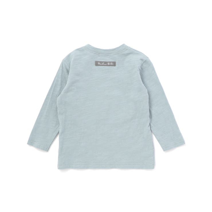 スラブ天竺DOGプリント長袖Tシャツ(80~100cm) | BeBe | 詳細画像8 