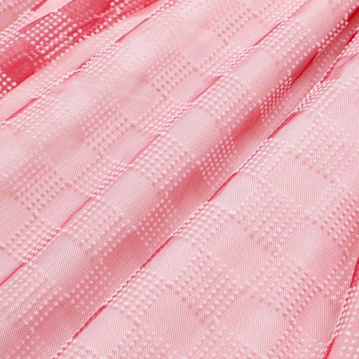 シアーチェックチュール切り替え半袖ワンピース(95~150cm) | BeBe Petits Pois Vert | 詳細画像12 